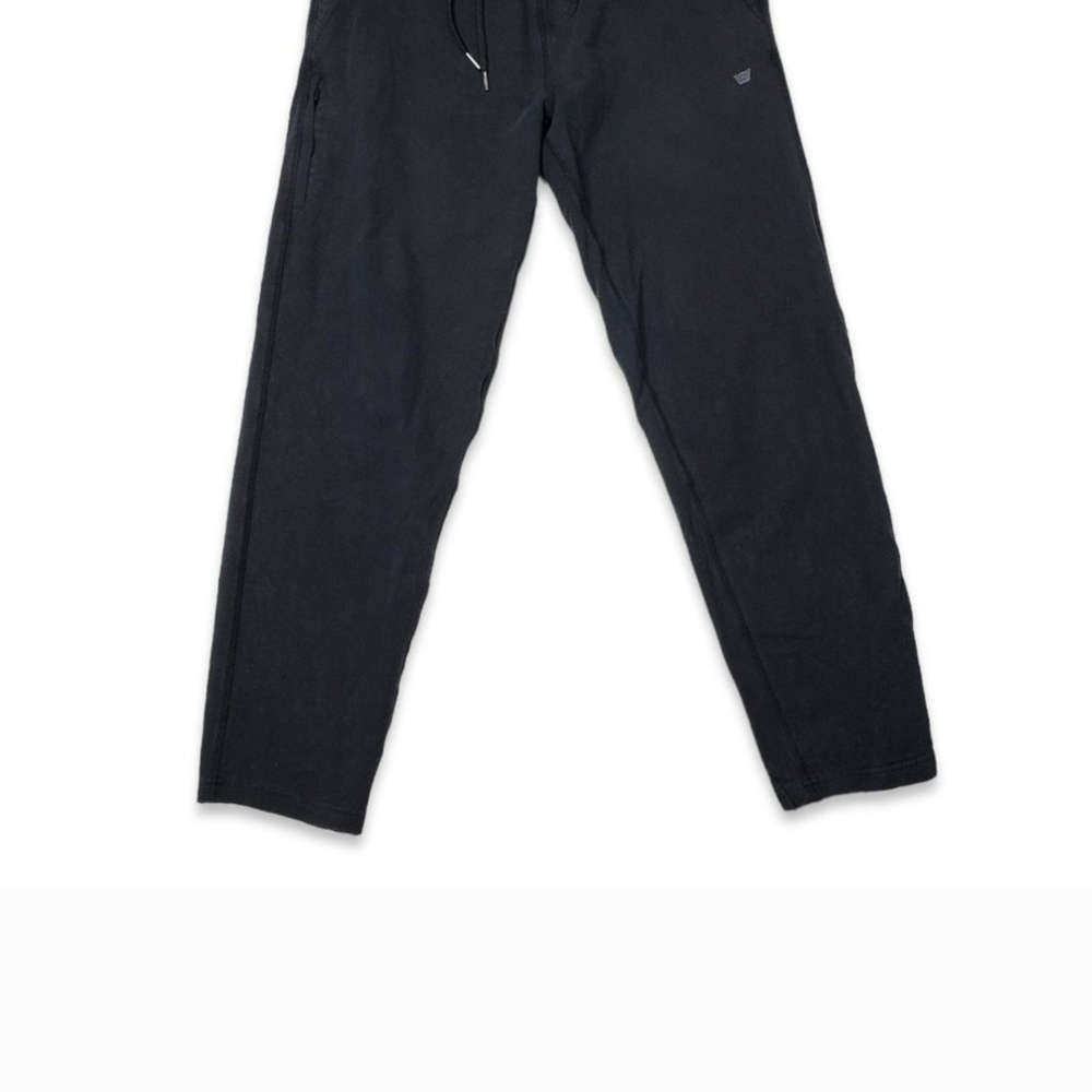 Mack Weldon Men's Ace Joggers Sweatpants Black Size Large